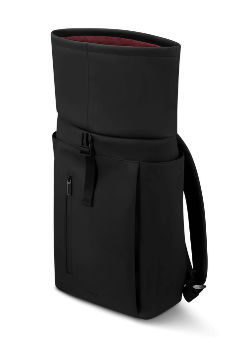 Lipault Lost In Berlin Rolltop Backpack 2.0  Black