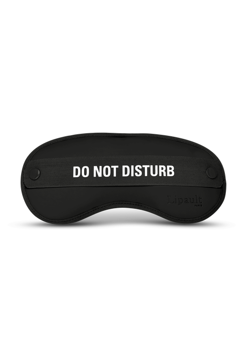 Lipault Lipault Travel Accessories Eye mask  Black