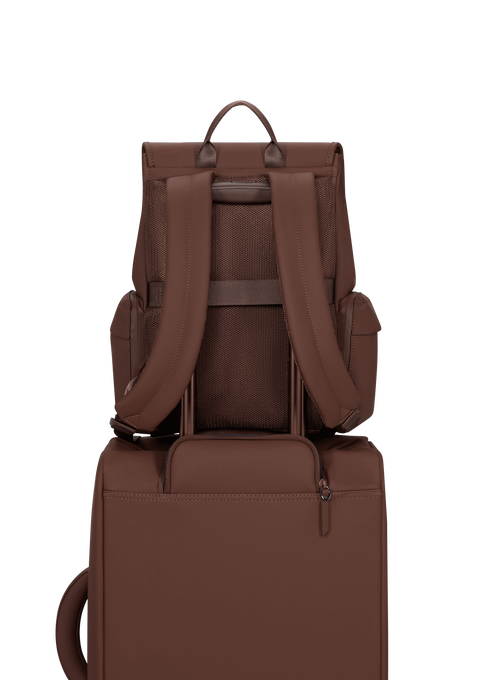 Lipault Lost In Berlin Mini Cargo Backpack  Spiced Mocha