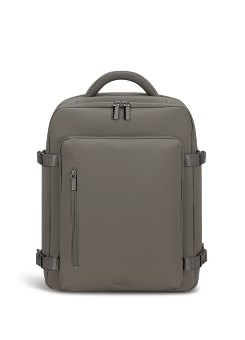 Lipault Lost In Berlin Travel Backpack 2.0  Ash Stone