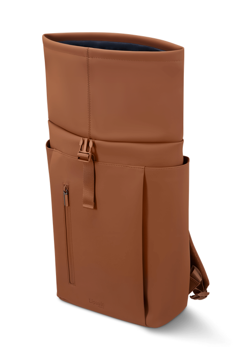 Lipault Lost In Berlin Rolltop Backpack 2.0  Nutsy Nut