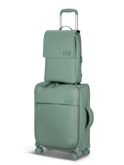 Lipault Lost In Berlin Square Backpack  Dry Sage
