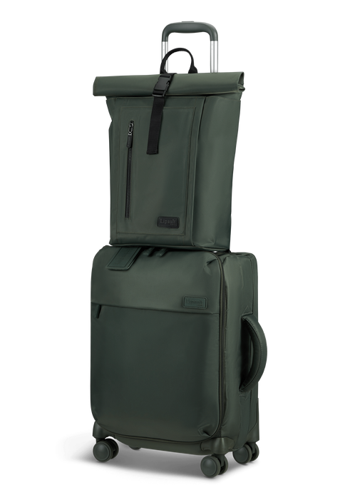 Lipault City Plume Rolltop Backpack  Khaki