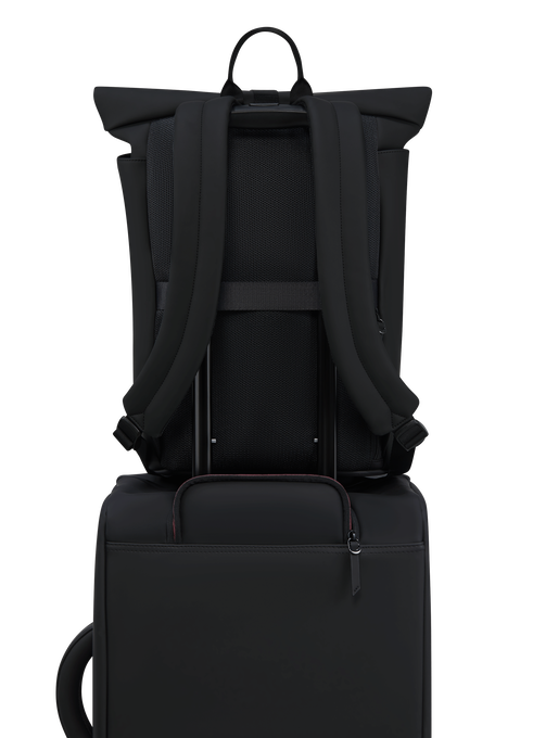 Lipault Lost In Berlin Rolltop Backpack 2.0  Black