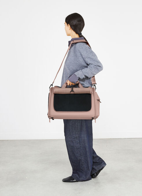 Lipault Lost In Berlin Pet Carrier  Rose Quartz