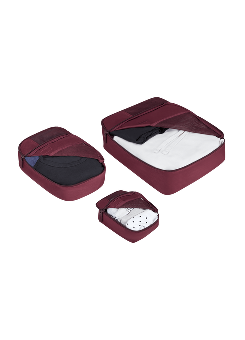 Lipault Lipault Travel Accessories Packing Cube M  Bordeaux Lipault Lipault Travel Accessories Packing Cube M  Bordeaux