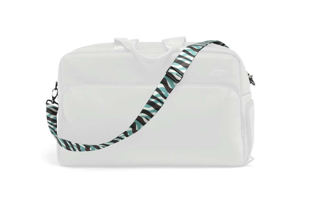 Lipault Plume Accessoires Shoulder Strap Spe  Zebra Green