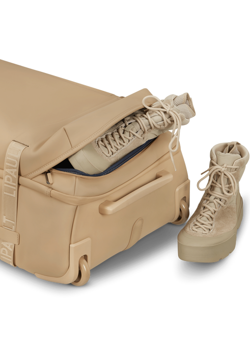 Lipault Lost In Berlin Exile Duffle with Wheels 72cm  Sandstone Lipault Lost In Berlin Exile Duffle with Wheels 72cm  Sandstone