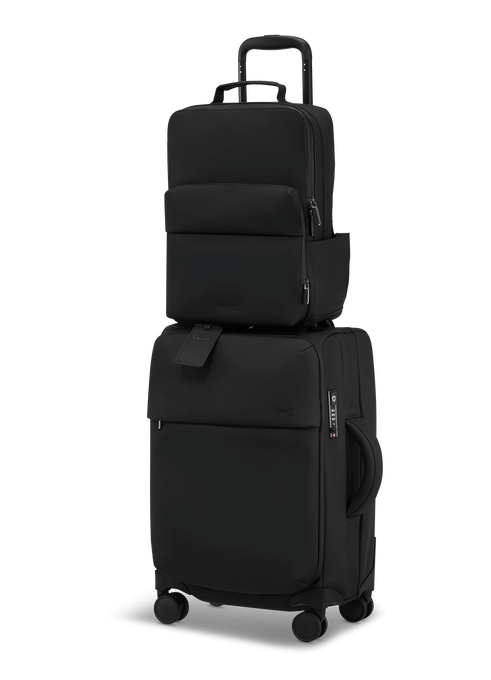 Lipault Lost In Berlin Lifetrotter Backpack  Black Lipault Lost In Berlin Lifetrotter Backpack  Black