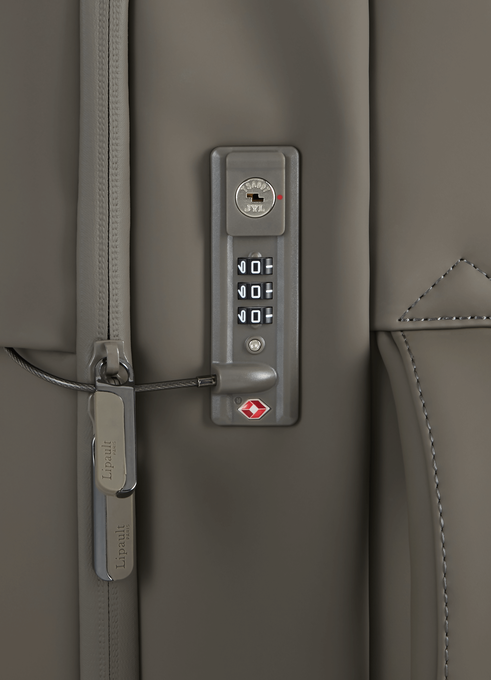 Lost In Berlin Valigia da cabina 55cm | Lipault Lost In Berlin Cabin 2.0 55cm  Ash Stone