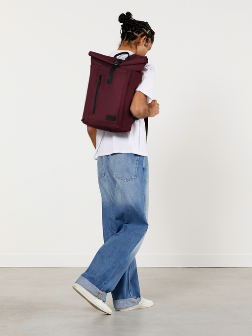 Lipault City Plume Rolltop Backpack  Bordeaux Lipault City Plume Rolltop Backpack  Bordeaux
