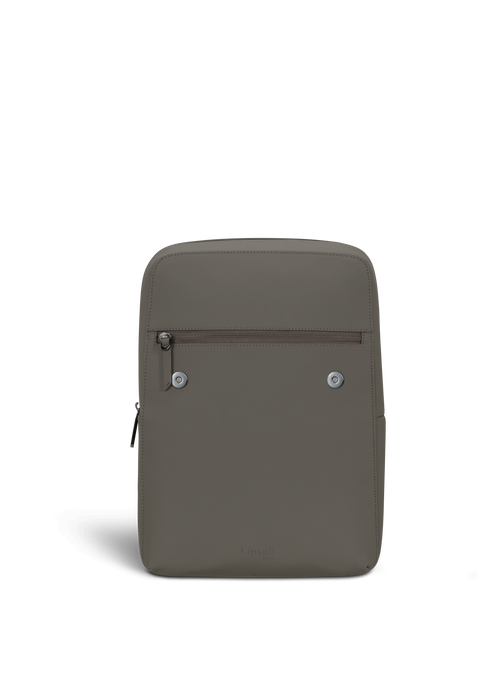Lipault Lost In Berlin Square Backpack 2.0  Ash Stone