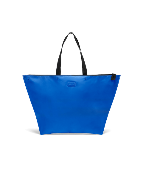 Pliable Shopping Bag  Black/Electric Blue