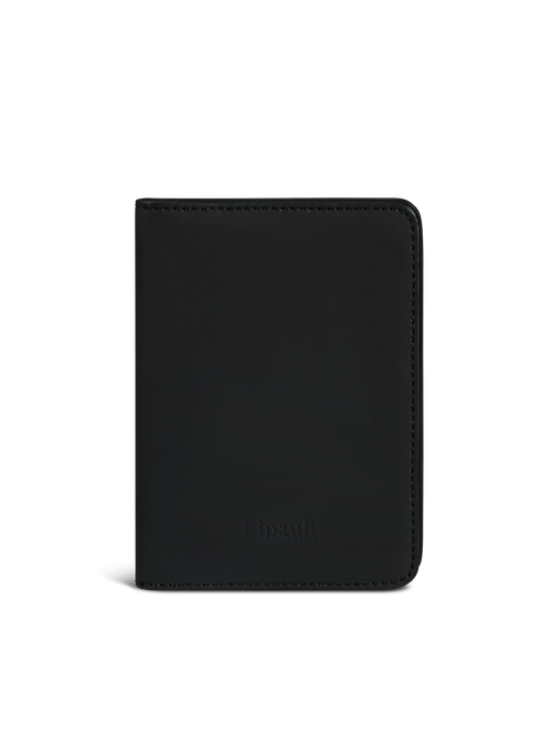 Lipault Lost In Berlin Passport cover Black