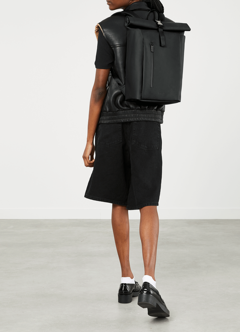 Lipault Lost In Berlin Rolltop Backpack 2.0  Black