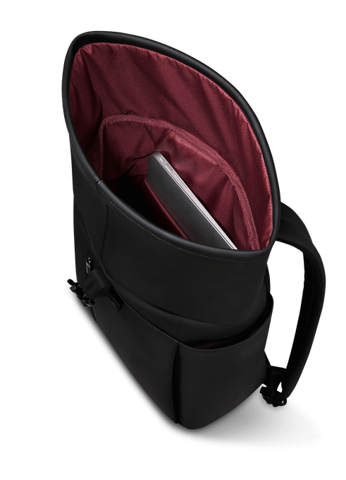 Lipault Lost In Berlin Rolltop Backpack 2.0  Black