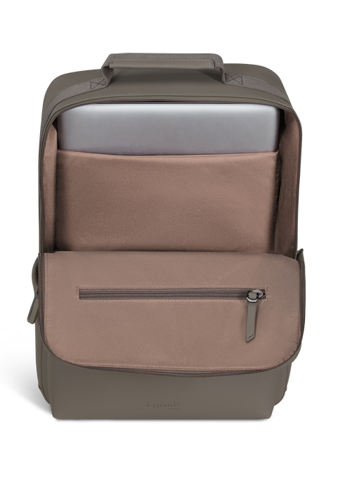 Lipault Lost In Berlin Lifetrotter Backpack  Ash Stone