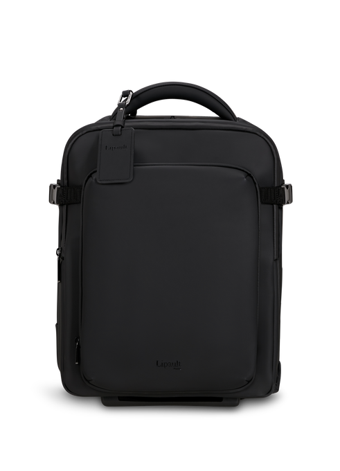 Lipault Lost In Berlin Backpack Pro With Wheels  Black
