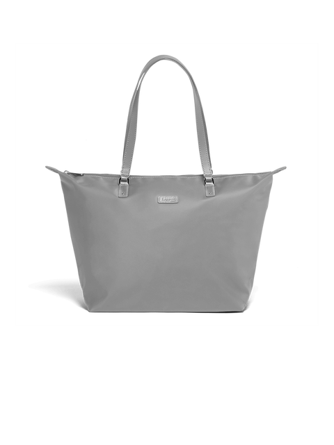 Lady Plume Shopping Bag M Pearl Grey