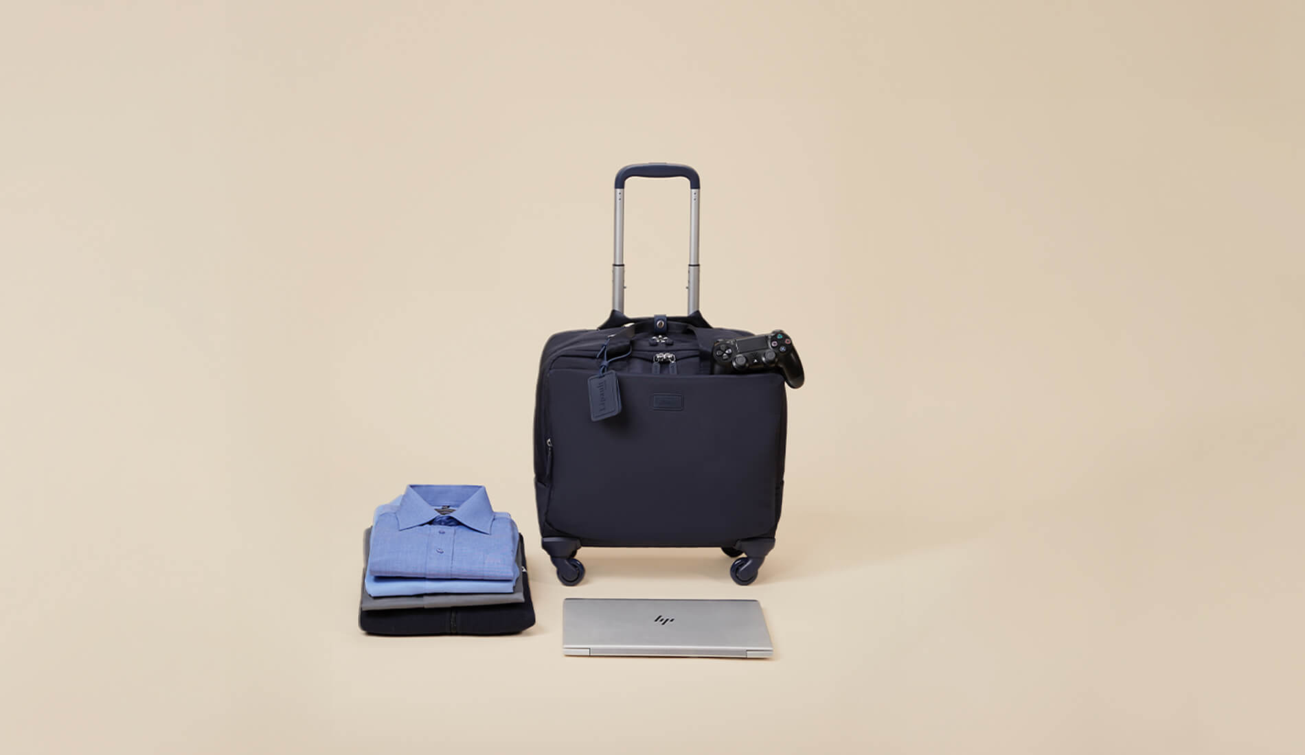 Trolley, pilot case e borsoni con ruote